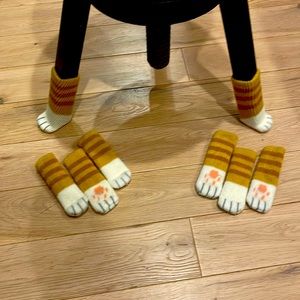 Adorable Cat Paws Furniture Leg Socks